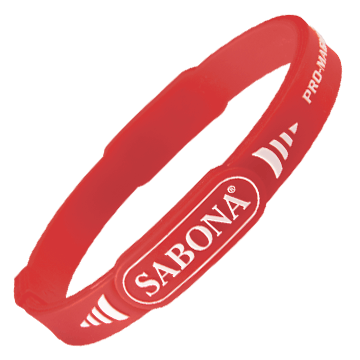 Pro-Magnetic Sport Red Wristband