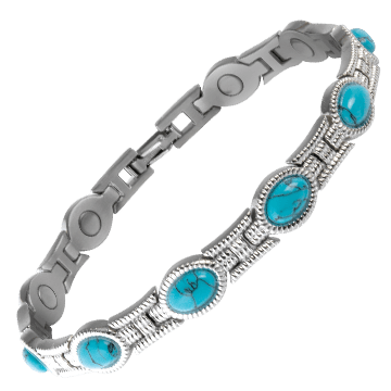 Lady Turquoise Magnetic Bracelet 