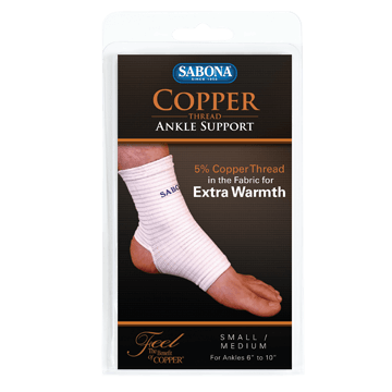 Copper Thread Ankle Support