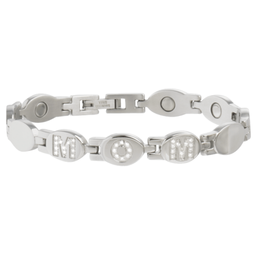 MOM Stainless Gem Magnetic Bracelet 